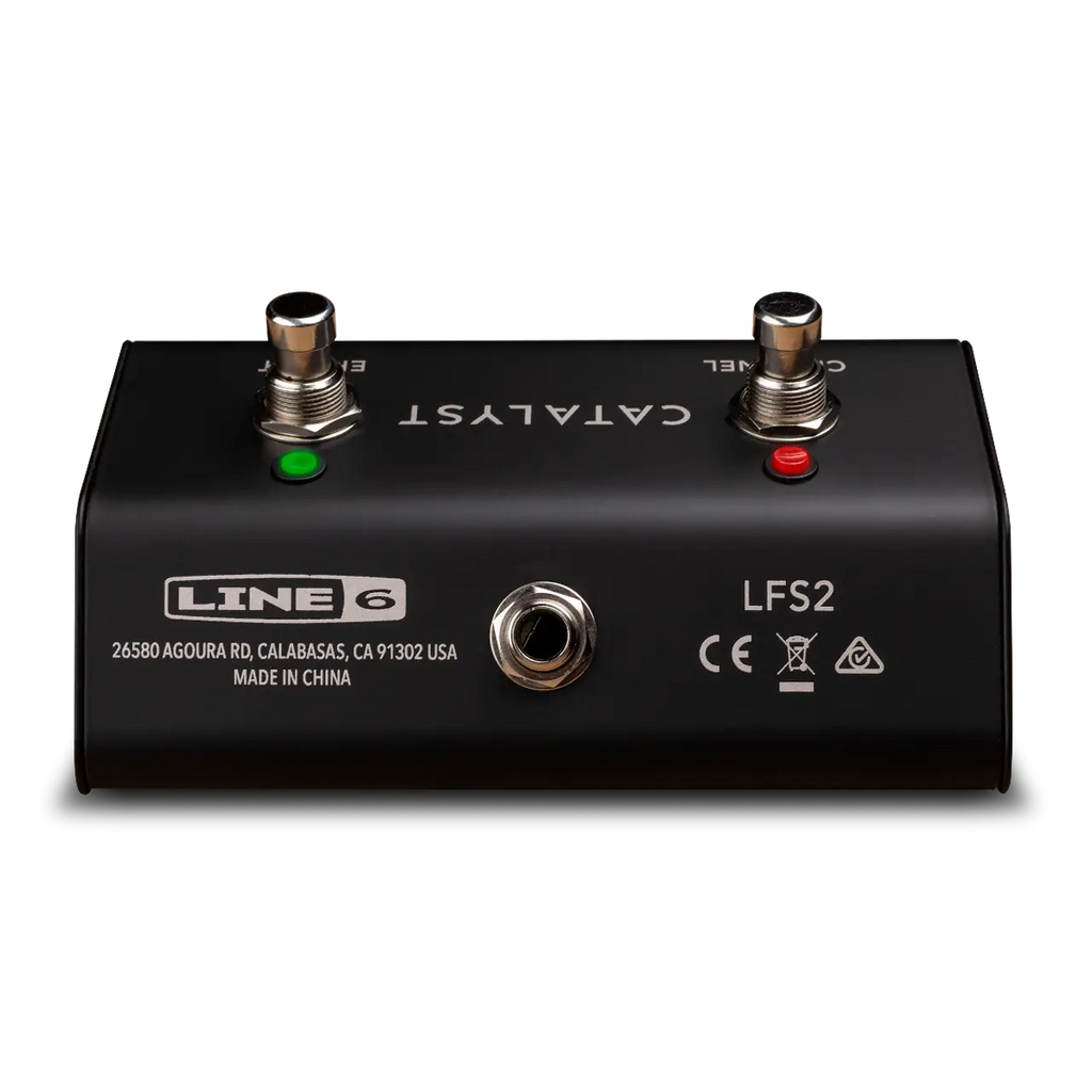 Line 6 LFS2 Footswitch – Hands-Free Control for Catalyst Amplifiers