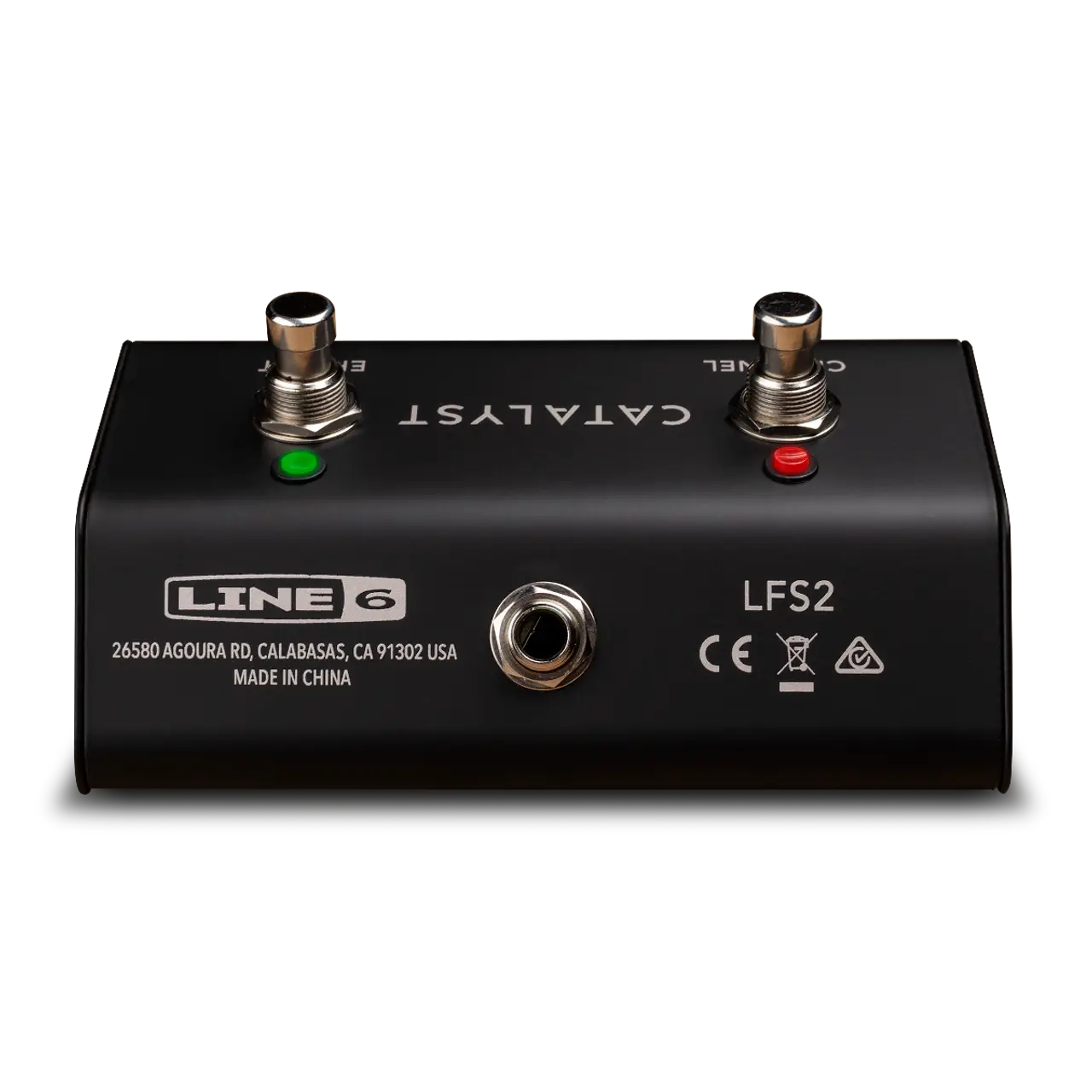 Line 6 LFS2 Footswitch – Hands-Free Control for Catalyst Amplifiers