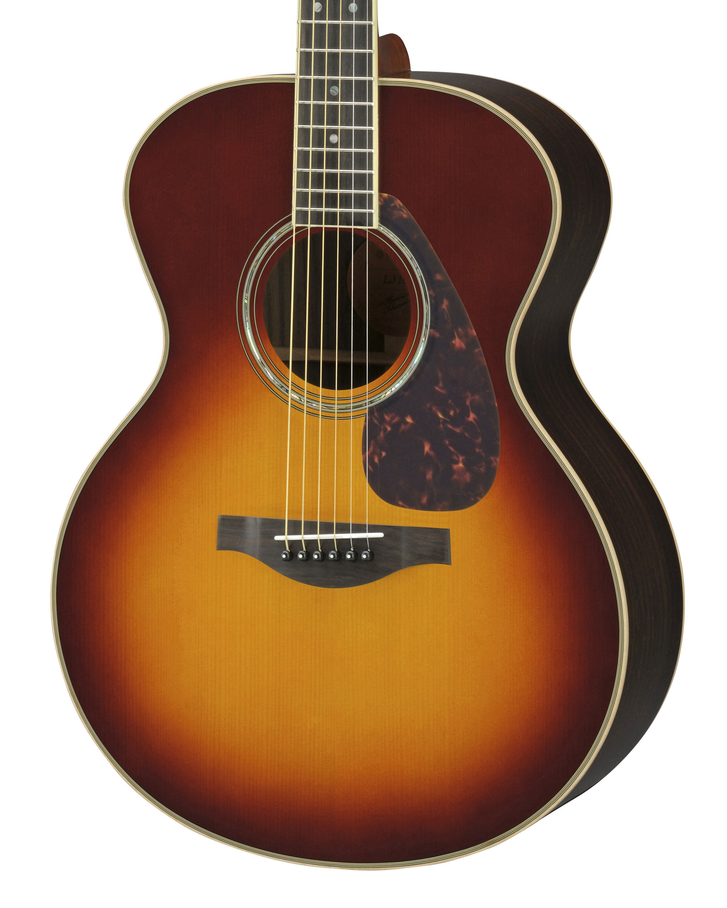 Yamaha LJ16 ARE Medium Jumbo Acoustic-Electric Guitar – Brown Sunburst