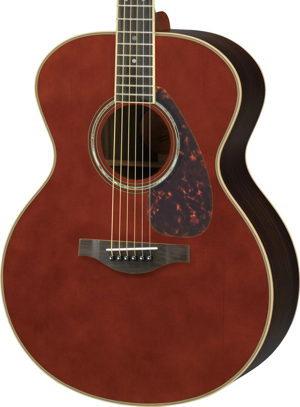 Yamaha LJ16 ARE Medium Jumbo Acoustic-Electric Guitar – Dark Tinted