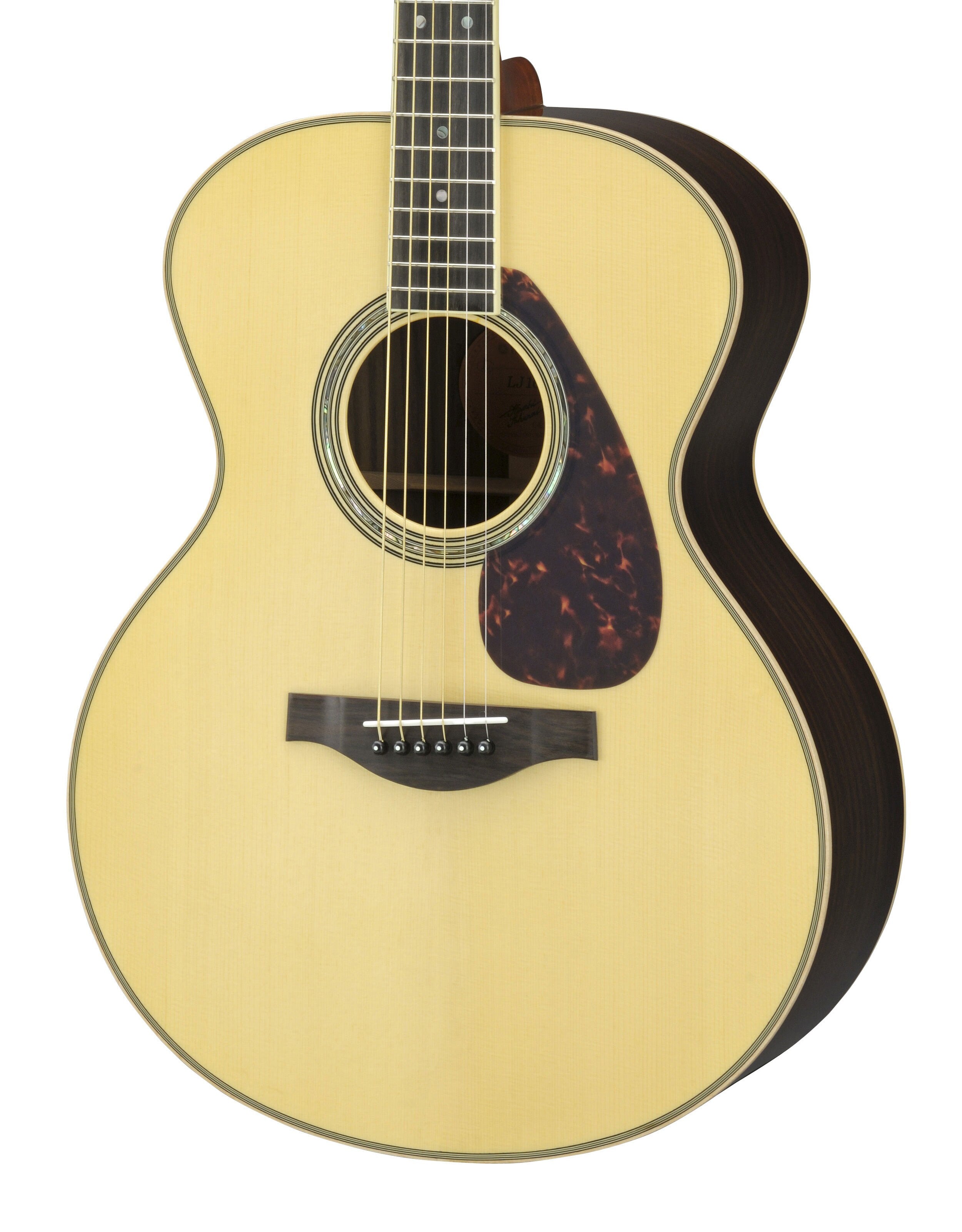 Yamaha LJ16 ARE Medium Jumbo Acoustic-Electric Guitar – Natural Finish