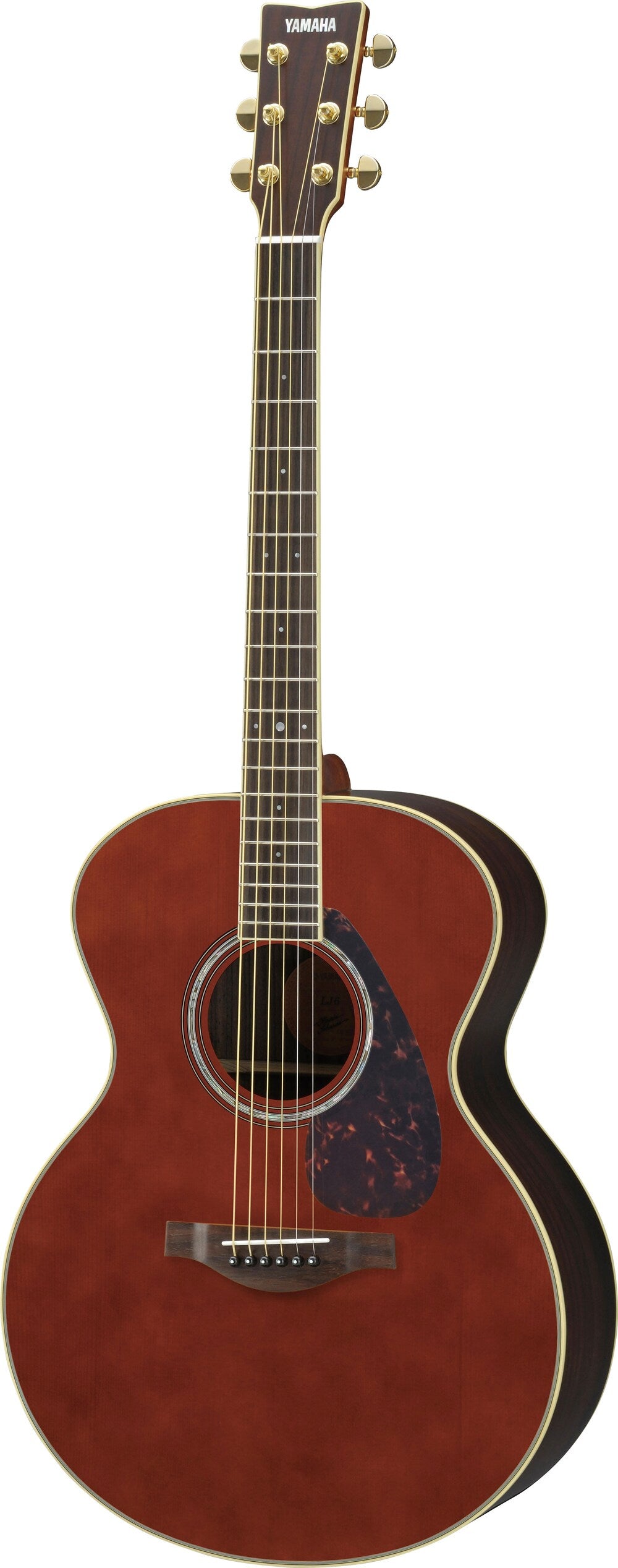 Yamaha LJ6 ARE Medium Jumbo Acoustic-Electric Guitar – Dark Tinted Finish