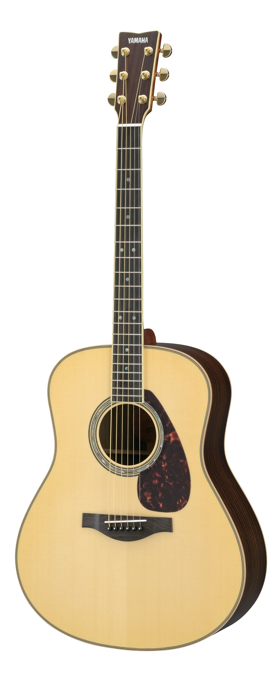 Yamaha LL16 ARE Original Jumbo Acoustic-Electric Guitar – Natural Finish