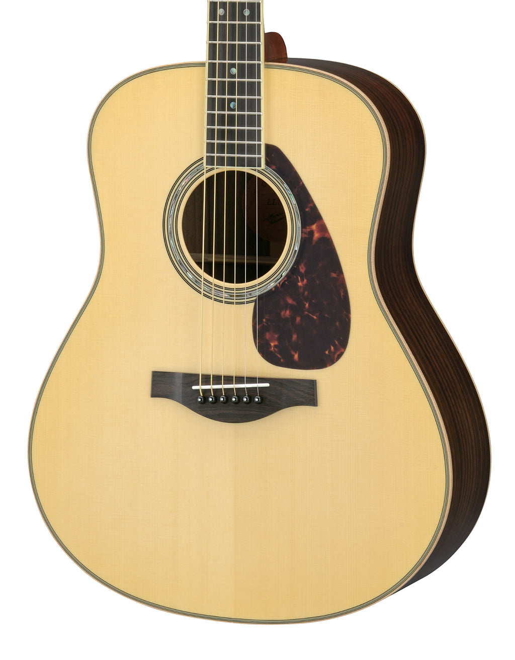 Yamaha LL16 ARE Original Jumbo Acoustic-Electric Guitar – Natural Finish
