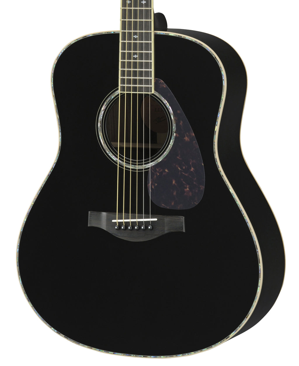 Yamaha LL16D ARE Original Jumbo Acoustic-Electric Guitar – Black Finish