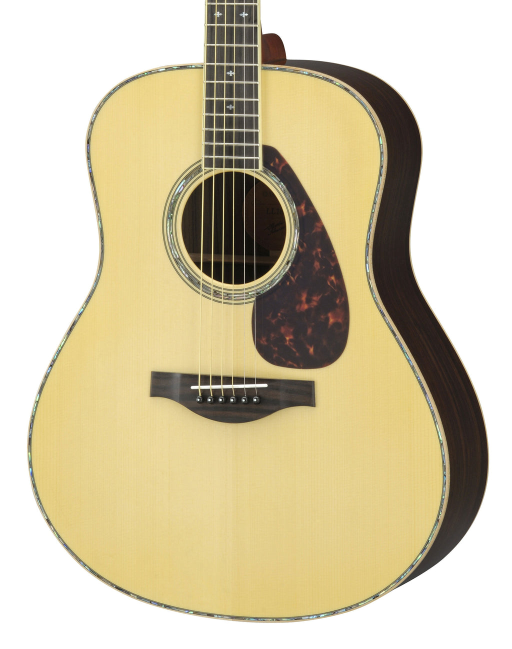 Yamaha LL16D ARE Original Jumbo Acoustic-Electric Guitar – Natural Finish