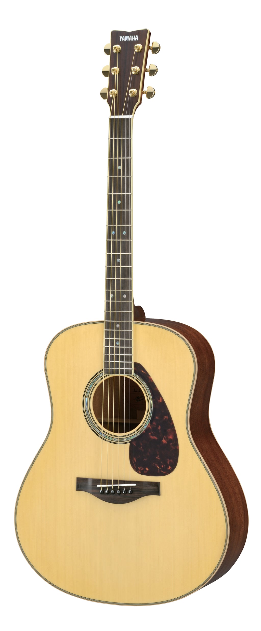 Yamaha LL16M ARE Original Jumbo Acoustic-Electric Guitar – Natural Finish