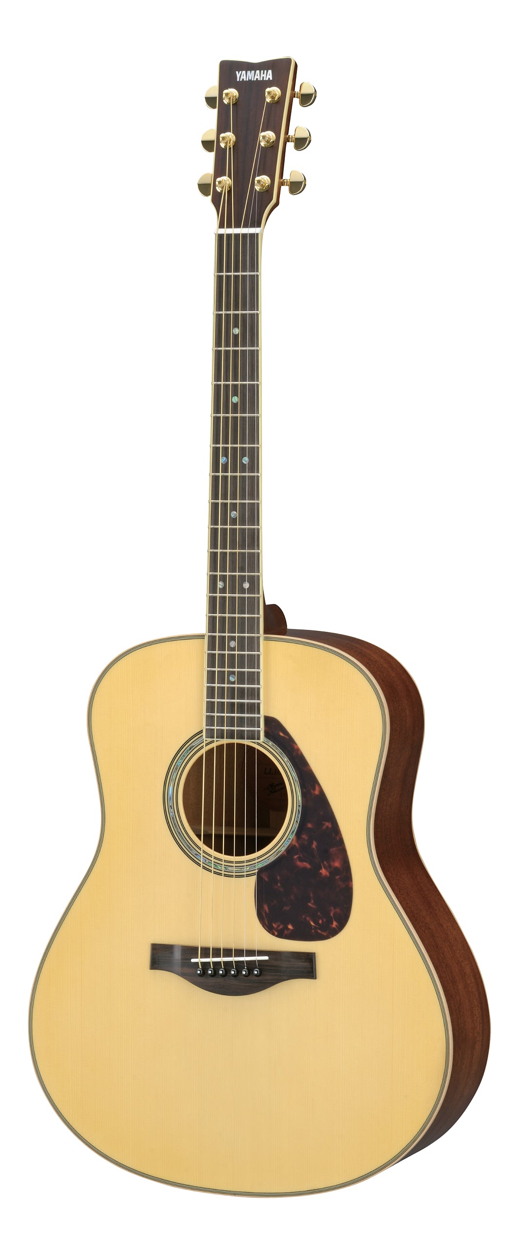 Yamaha LL16M ARE Original Jumbo Acoustic-Electric Guitar – Natural Finish