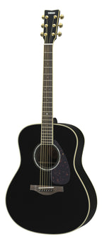 Yamaha LL6 ARE Original Jumbo Acoustic-Electric Guitar – Black Finish