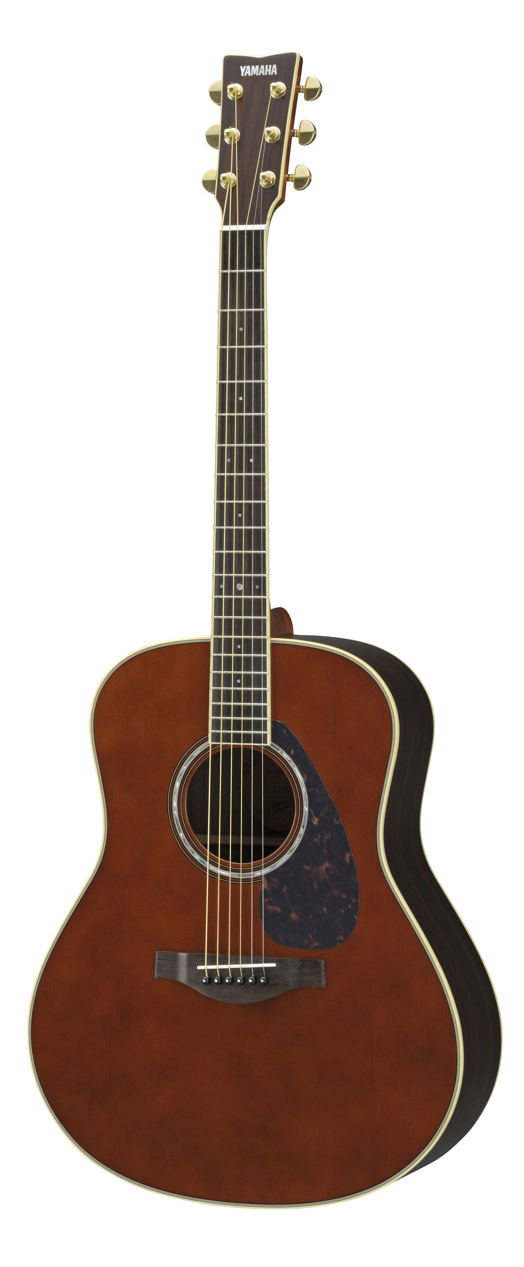 Yamaha LL6 ARE Original Jumbo Acoustic-Electric Guitar – Dark Tinted Finish
