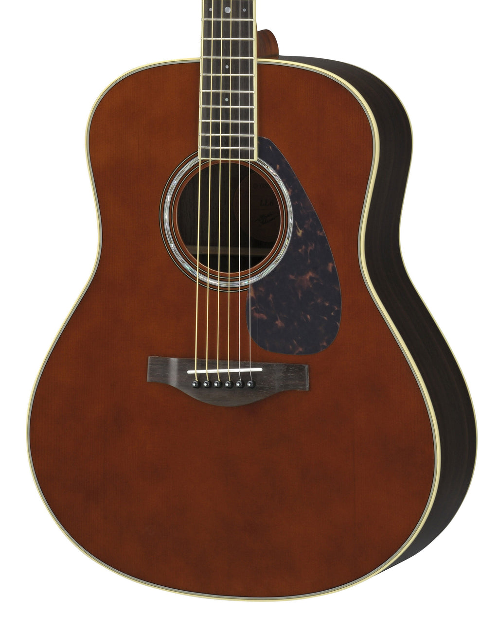 Yamaha LL6 ARE Original Jumbo Acoustic-Electric Guitar – Dark Tinted Finish