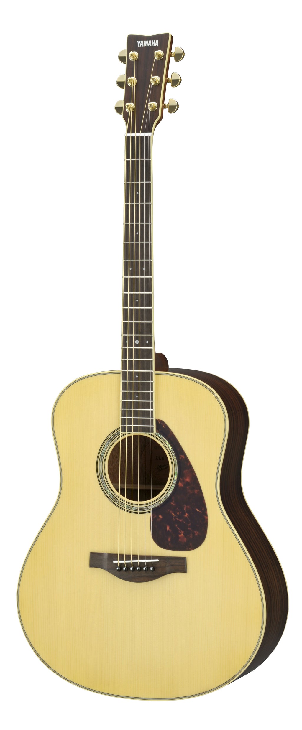 Yamaha LL6 ARE Original Jumbo Acoustic-Electric Guitar – Natural Finish