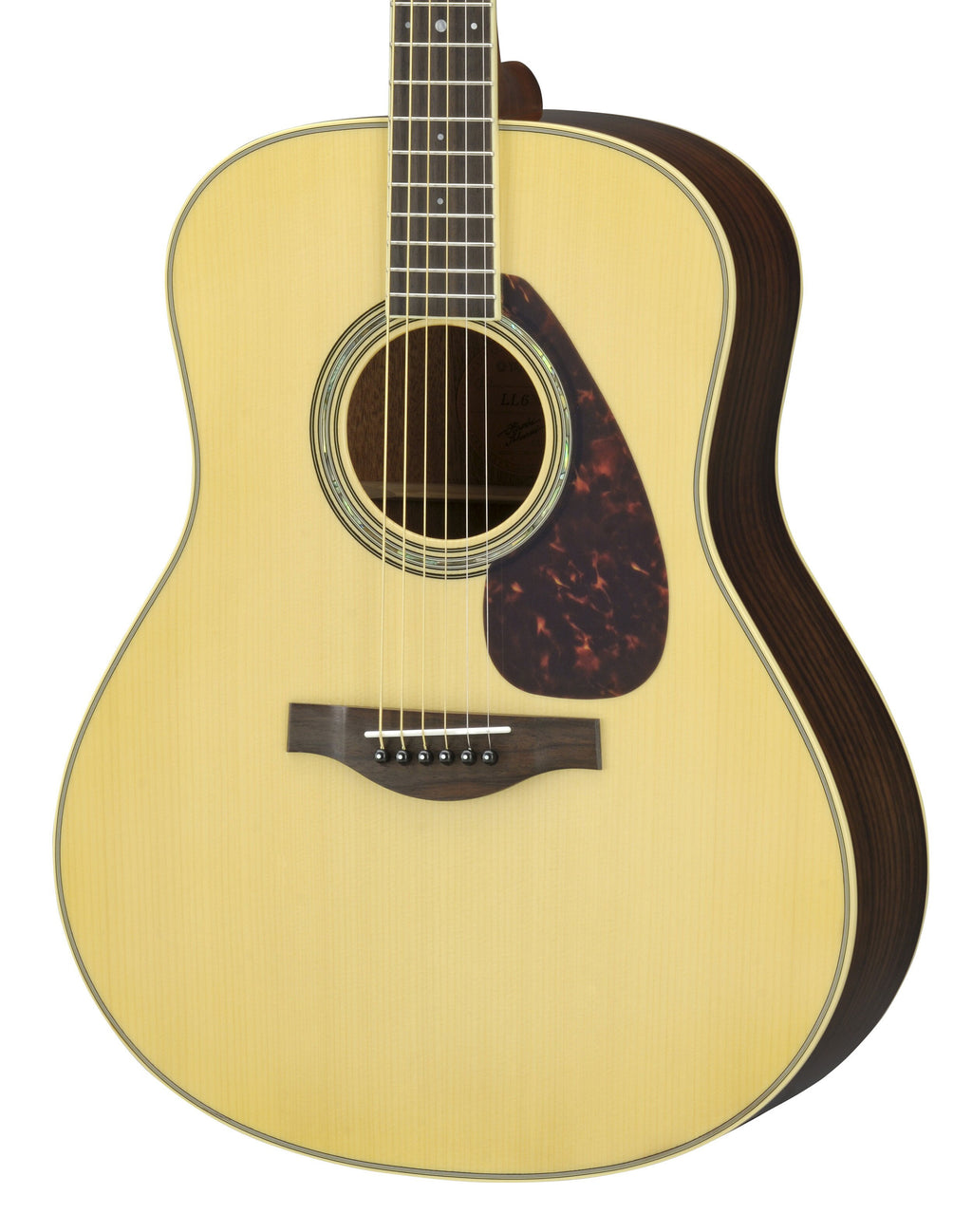 Yamaha LL6 ARE Original Jumbo Acoustic-Electric Guitar – Natural Finish