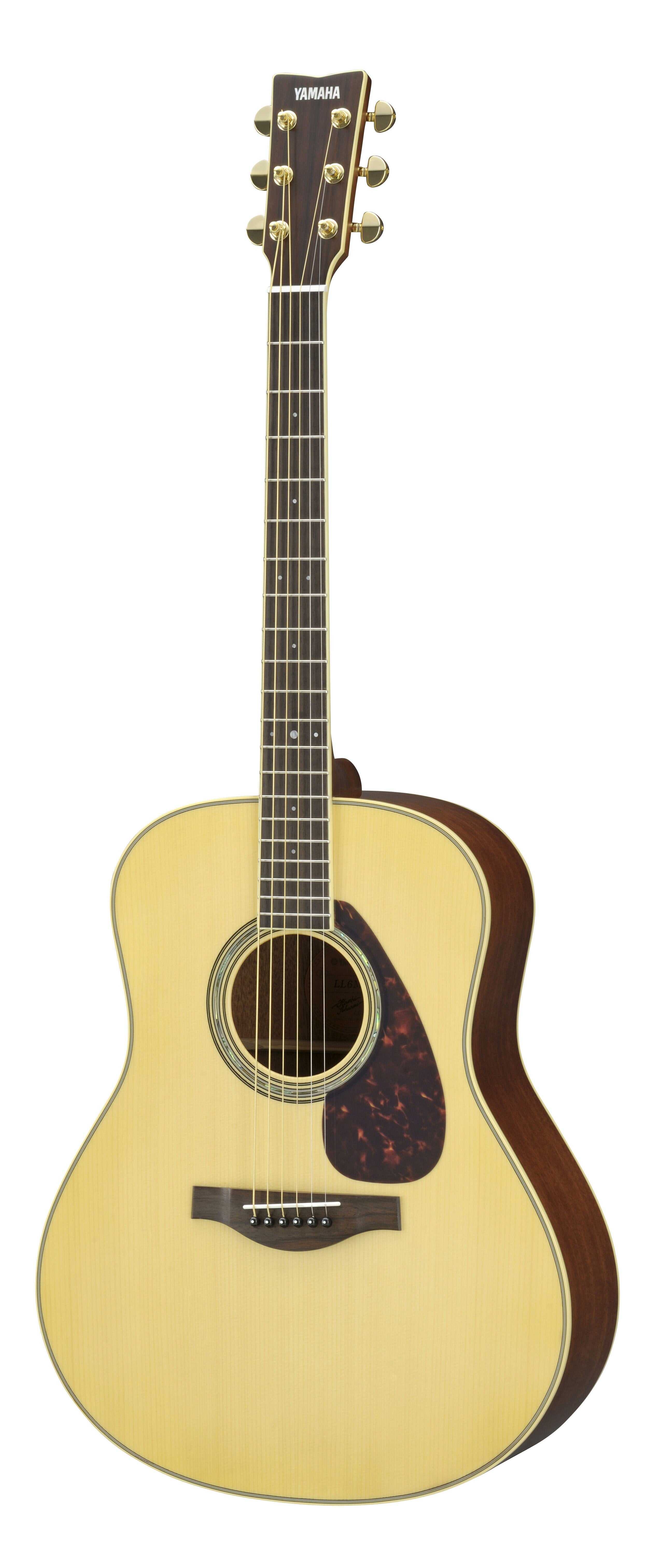 Yamaha LL6M ARE Original Jumbo Acoustic-Electric Guitar – Natural Finish