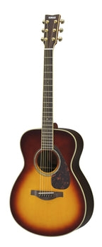 Yamaha LS6 ARE Concert Acoustic-Electric Guitar – Brown Sunburst