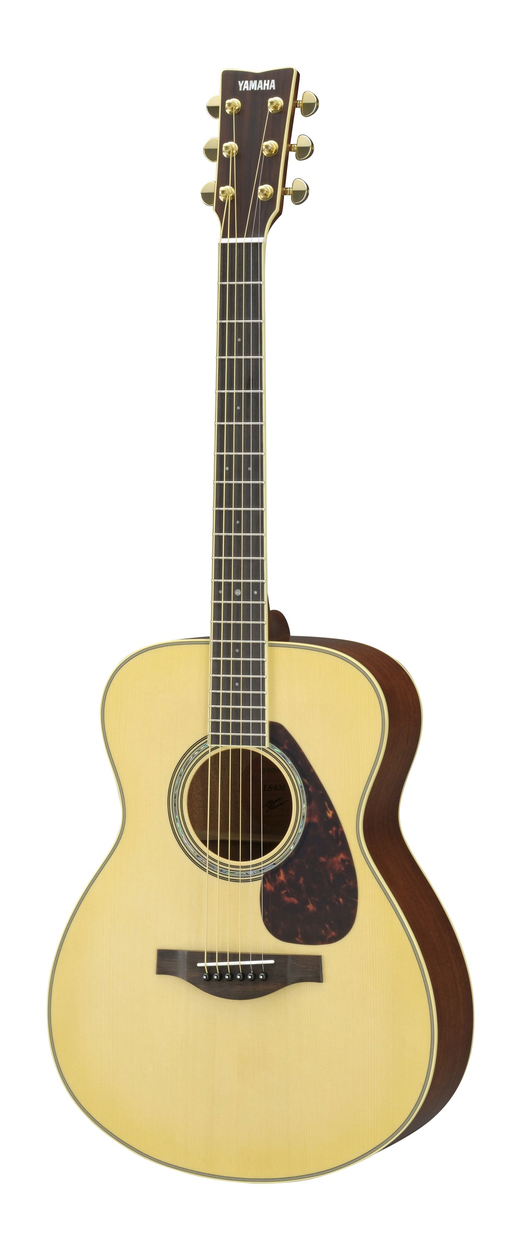 Yamaha LS6M ARE Concert Acoustic-Electric Guitar – Natural