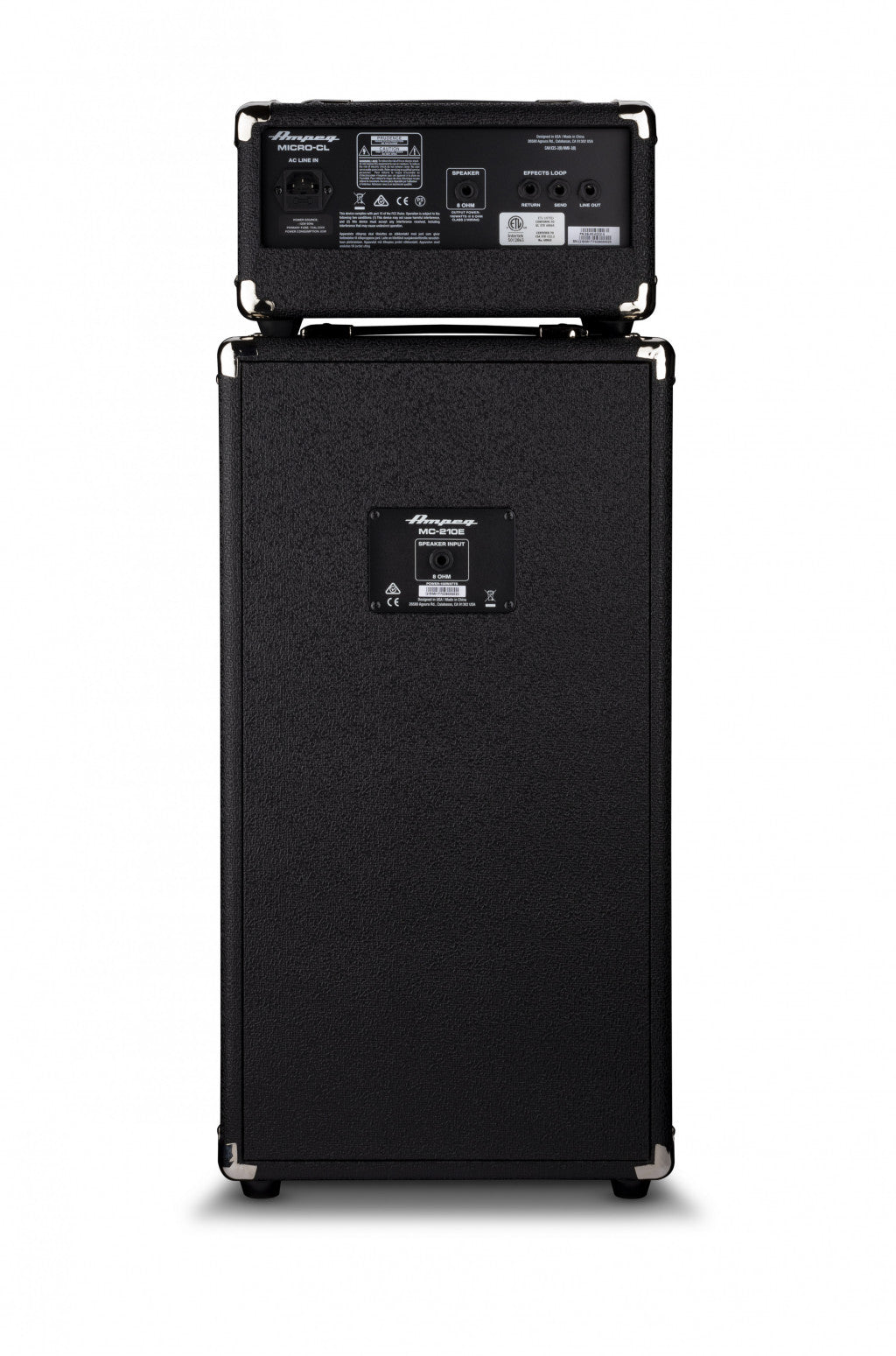 Ampeg Micro-CL Bass Amplifier Stack