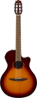 Yamaha NTX1 Brown Sunburst Acoustic-Electric Nylon String Guitar – Modern Crossover Feel & Stage-Ready Performance