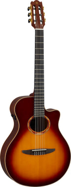 Yamaha NTX3 Brown Sunburst Acoustic-Electric Nylon String Guitar – All-Solid Resonance & Modern Crossover Performance