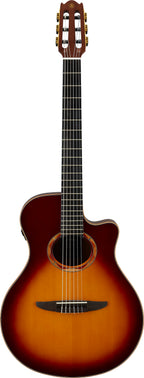 Yamaha NTX3 Brown Sunburst Acoustic-Electric Nylon String Guitar – All-Solid Resonance & Modern Crossover Performance