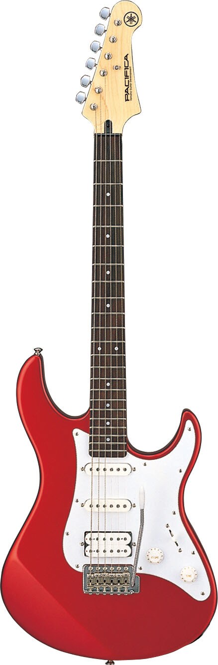 Yamaha PAC012 Red Metallic Electric Guitar – Versatile HSS Tone & Easy Playability