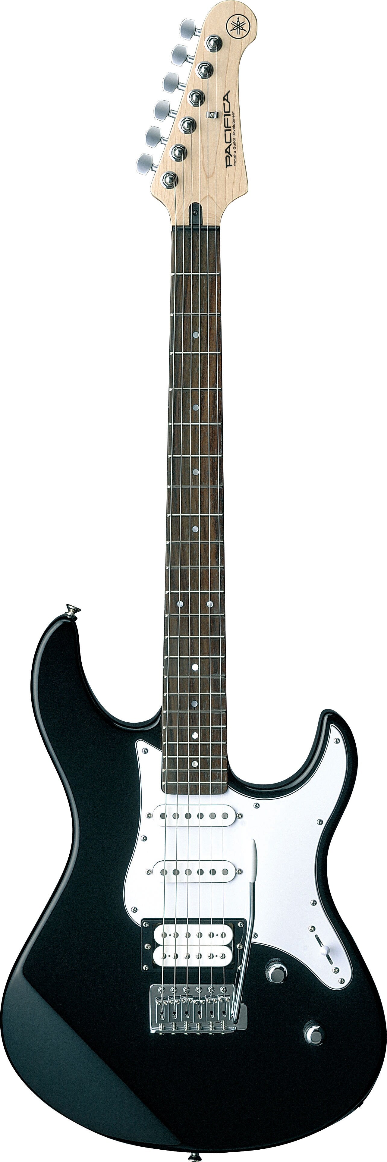Yamaha PAC112V Black Electric Guitar – Alnico Versatility & Smooth Playability