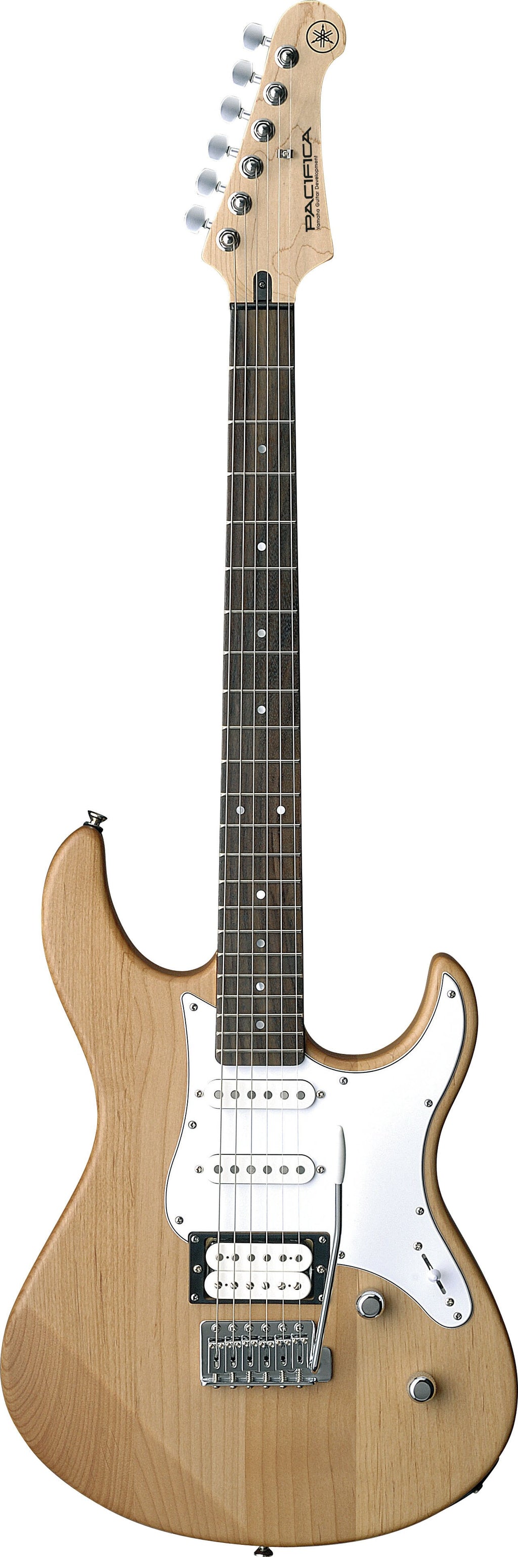 Yamaha PAC112V Yellow Natural Satin Electric Guitar – Alnico Versatility & Smooth Playability