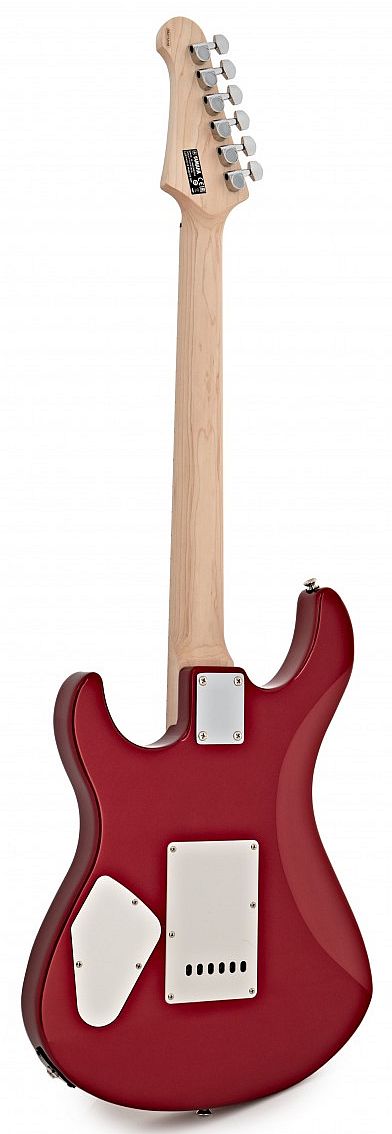 Yamaha PAC112VM Red Metallic Electric Guitar – Bright Maple Snap & Versatile HSS Tone