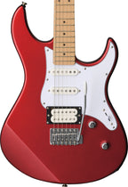 Yamaha PAC112VM Red Metallic Electric Guitar – Bright Maple Snap & Versatile HSS Tone