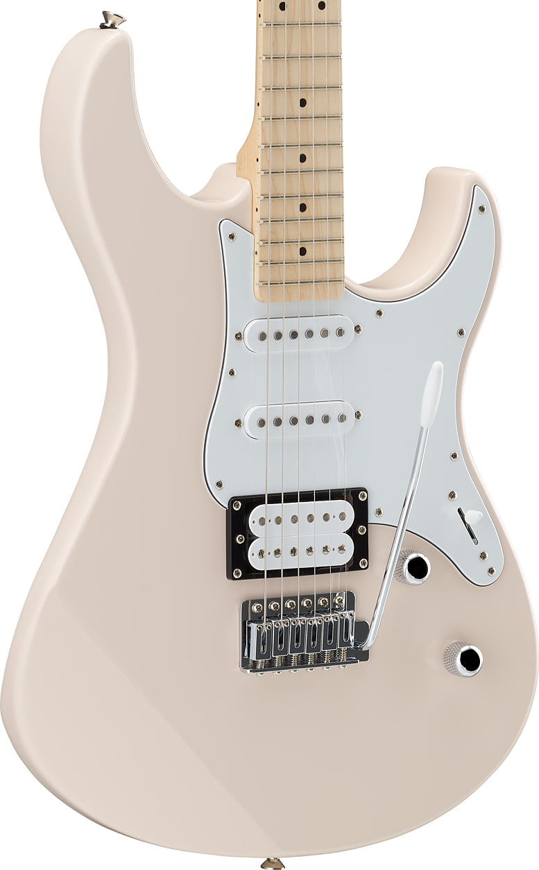 Yamaha PAC112VM Sonic Pink Electric Guitar – Bright Maple Snap & Versatile HSS Tone