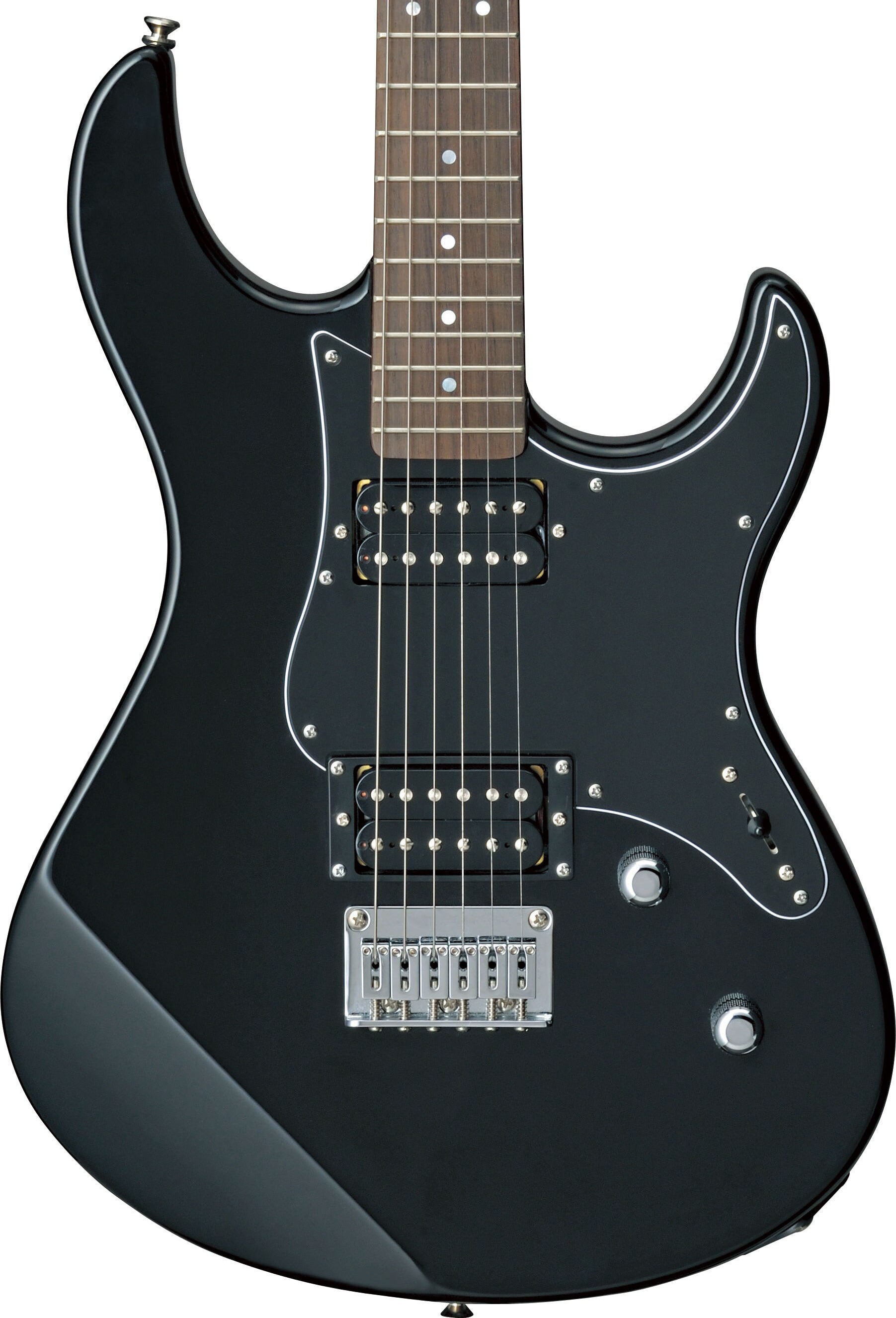 Yamaha PAC120H Black Electric Guitar – Dual Humbucker Power & Simple Control