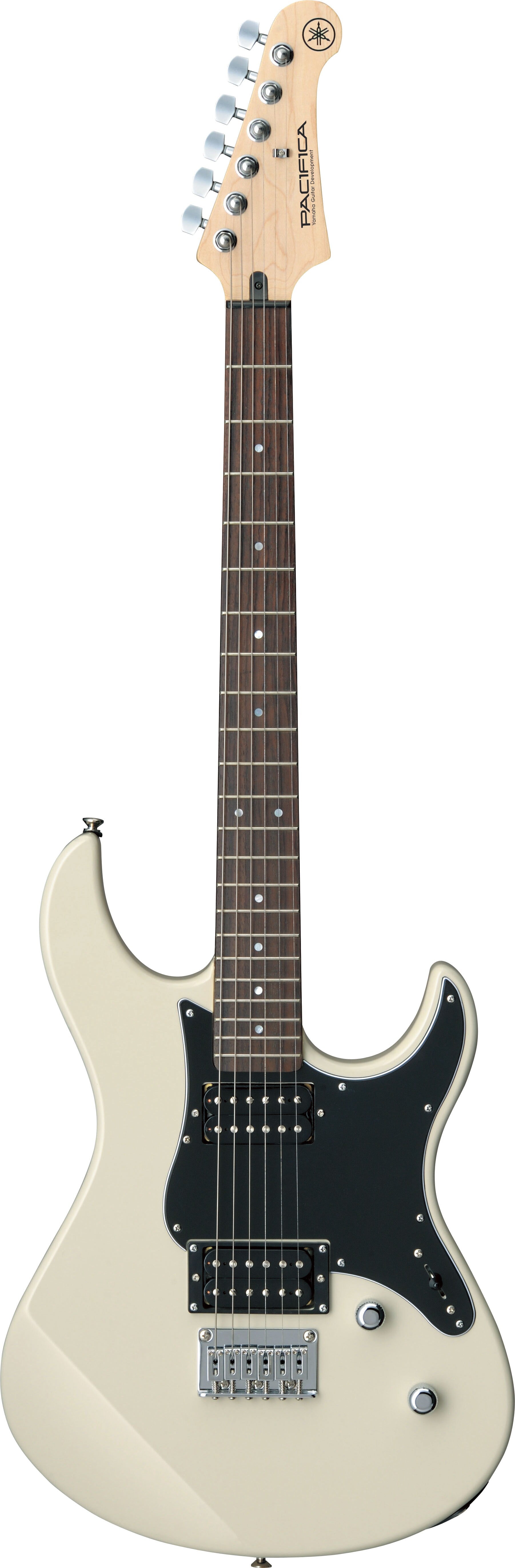 Yamaha PAC120H Vintage White Electric Guitar – Dual Humbucker Power & Simple Control