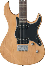 Yamaha PAC120H Yellow Natural Satin Electric Guitar – Dual Humbucker Power & Simple Control