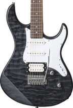Yamaha PAC212VQM Translucent Black Electric Guitar – Quilted Maple Style & Versatile Tone