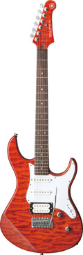 Yamaha PAC212VQM Caramel Brown Electric Guitar – Quilted Maple Style & Versatile Tone