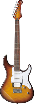 Yamaha PAC212VFM Tobacco Brown Sunburst Electric Guitar – Flame Maple Style & Versatile Tone