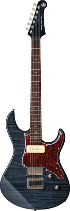 Yamaha PAC611HFM Translucent Black Electric Guitar – P90 Clarity & Seymour Duncan Power