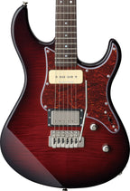 Yamaha PAC611VFM Dark Red Burst Electric Guitar – P90 Clarity & Seymour Duncan Tremolo Power