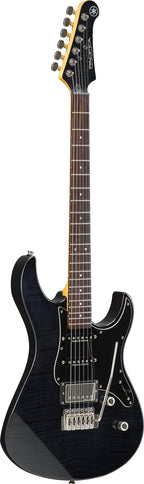 Yamaha PAC612VIIFM Translucent Black Electric Guitar – Seymour Duncan Flexibility & Precision Tremolo Control