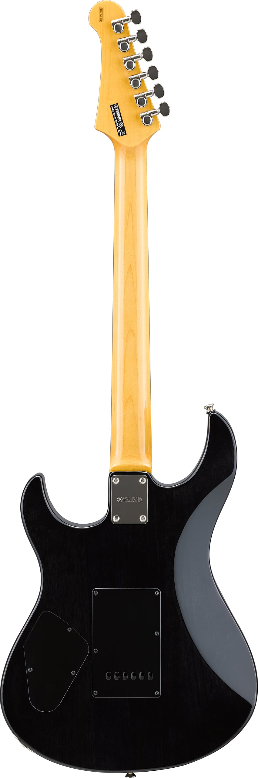 Yamaha PAC612VIIFM Translucent Black Electric Guitar – Seymour Duncan Flexibility & Precision Tremolo Control