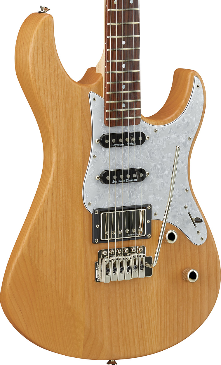Yamaha PAC612VIIX Yellow Natural Satin Electric Guitar – Seymour Duncan Flexibility & Wilkinson Precision