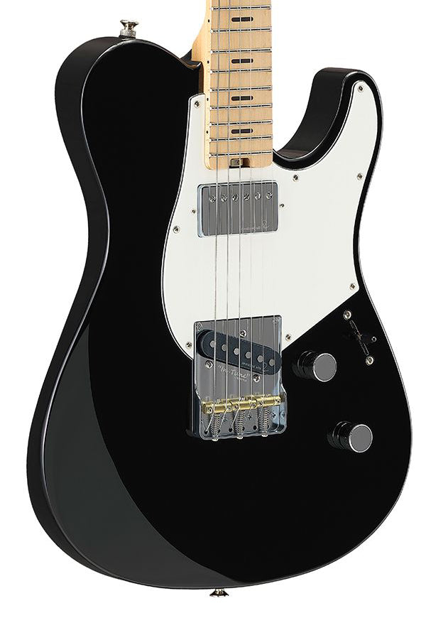Yamaha PACS+11SM Black Electric Guitar – Reflectone Clarity & Maple Snap