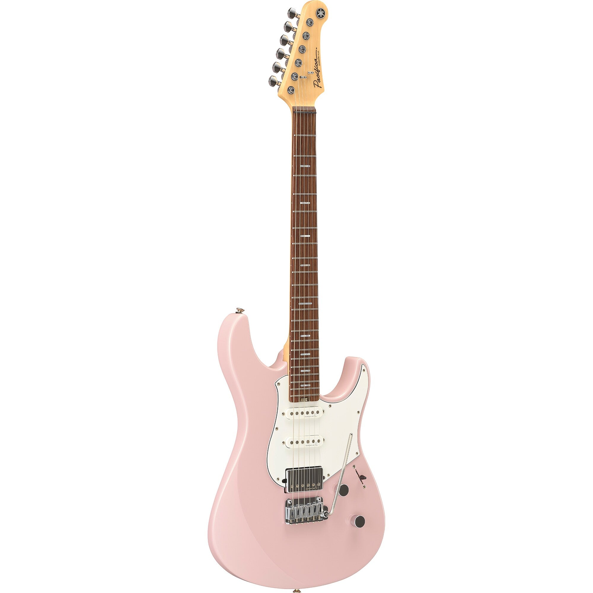 Yamaha PACS+12 Ash Pink Electric Guitar – Reflectone Clarity & HSS Flexibility