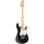 Yamaha PACS+12M Black Electric Guitar – Reflectone Clarity & Maple Snap