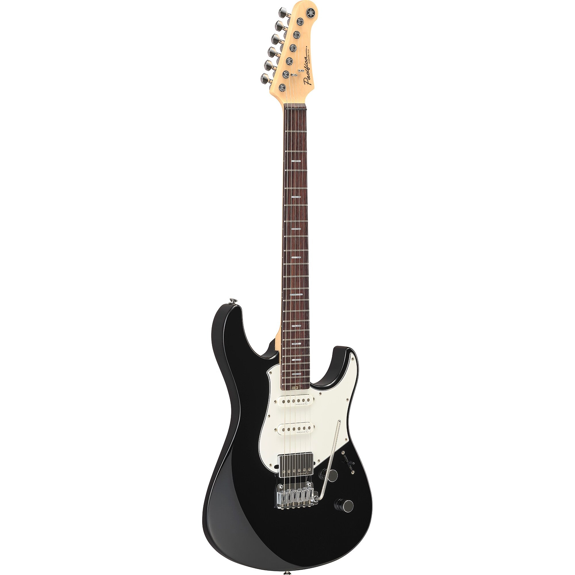 Yamaha PACS+12 Black Electric Guitar – Reflectone Clarity & HSS Flexibility
