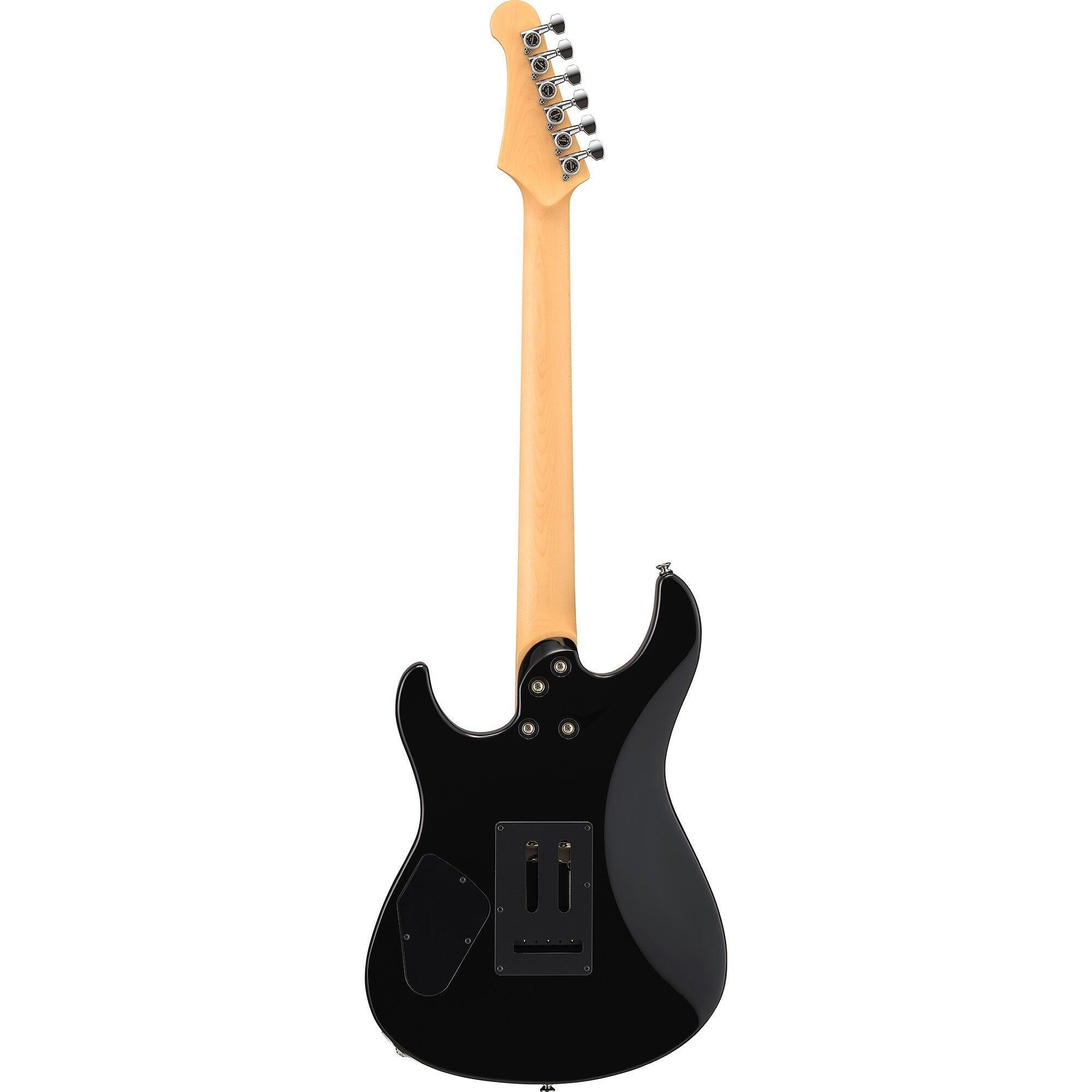 Yamaha PACS+12M Black Electric Guitar – Reflectone Clarity & Maple Snap