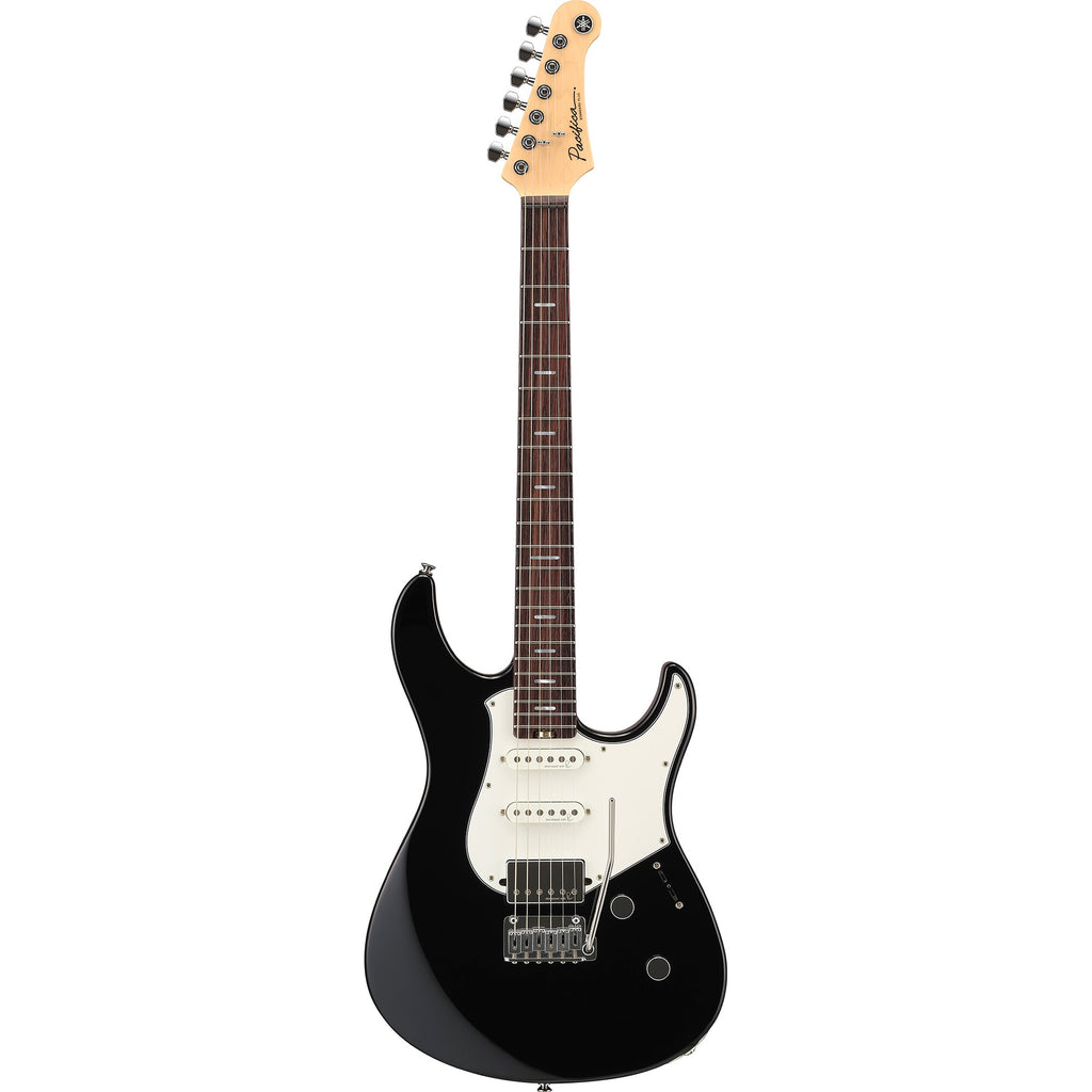 Yamaha PACS+12 Black Electric Guitar – Reflectone Clarity & HSS Flexibility