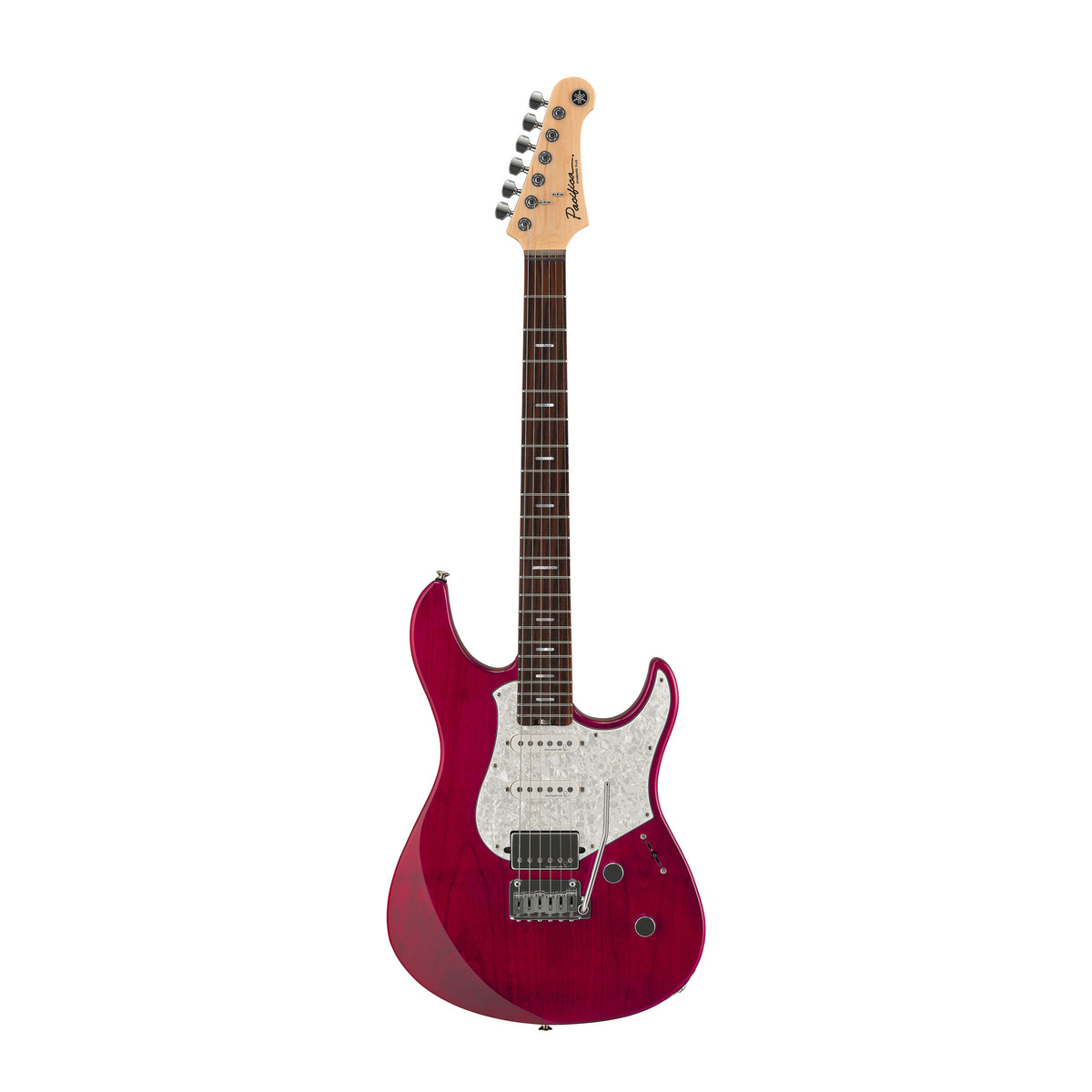 Yamaha PACS+12 Fired Red Electric Guitar – Reflectone Clarity & HSS Flexibility