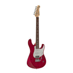 Yamaha PACS+12 Fired Red Electric Guitar – Reflectone Clarity & HSS Flexibility