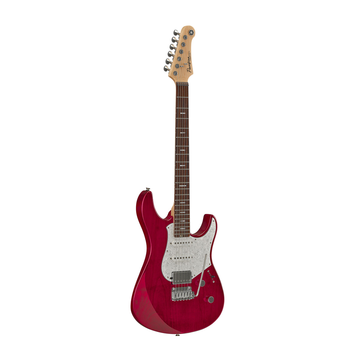 Yamaha PACS+12 Fired Red Electric Guitar – Reflectone Clarity & HSS Flexibility